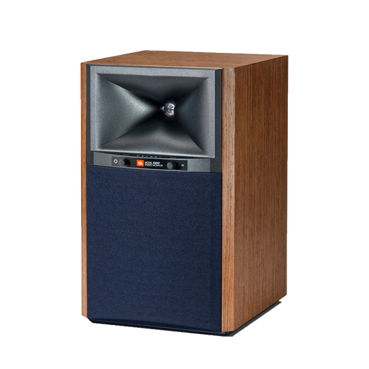 4305P Studio Monitor - Natural Walnut - Powered Bookshelf Loudspeaker System - Detailshot 3
